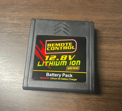 600 mah lithium - 12.8v, ion